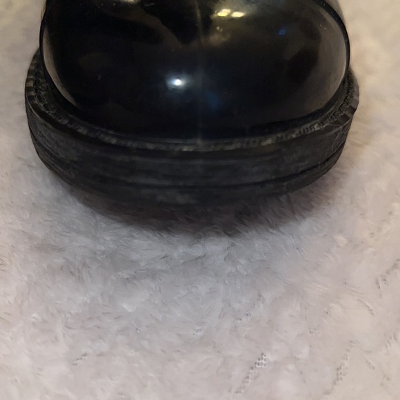 Stormy Womens Rubber Rain Boots Knee High Side Zipper Size 7 - Picture 7 of 8